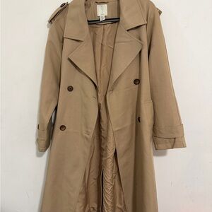 Classic Tan Trench Coat